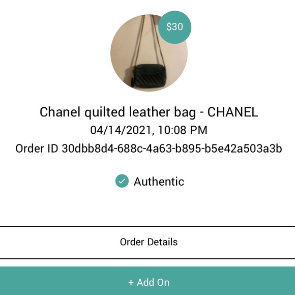 RARE Green Vintage Chanel leather bag! Authentic! - Picture 14 of 14